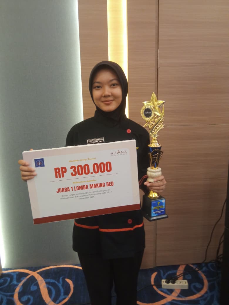 Siswi Perhotelan SMK Mudiwa, Menjuarai Hospitality Skill Battle 2025
